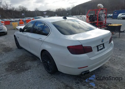 2013 BMW 528I z USA, uszkodzony, nr VIN WBAXG5C54DDY31365
